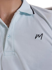 Ice Blue Polo Shirt