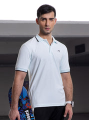 Ice Blue Polo Shirt