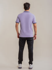 Thistle Purple Polo Set