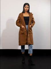 Monarch wool long coat