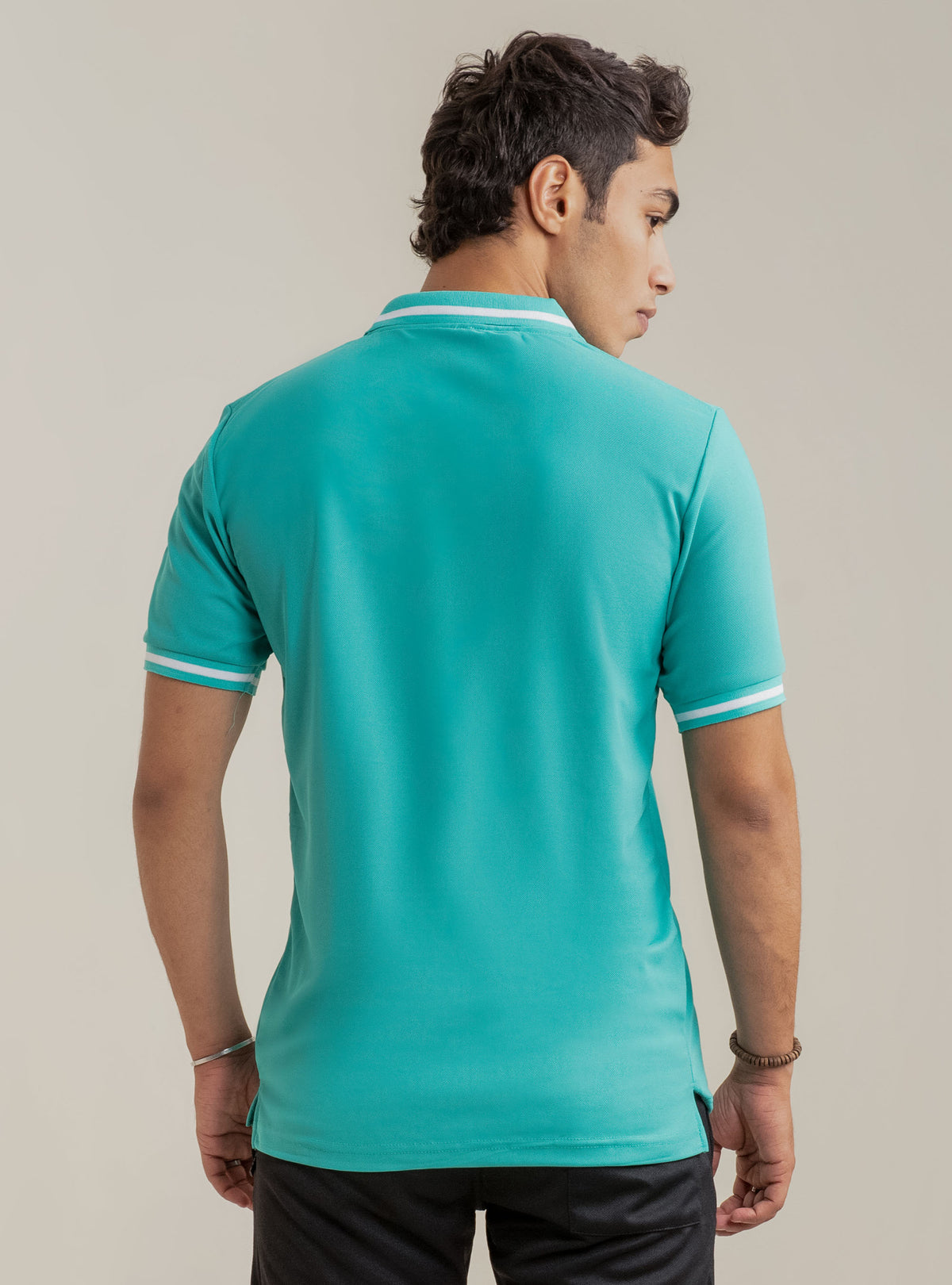 Drizzle Green Polo Shirt