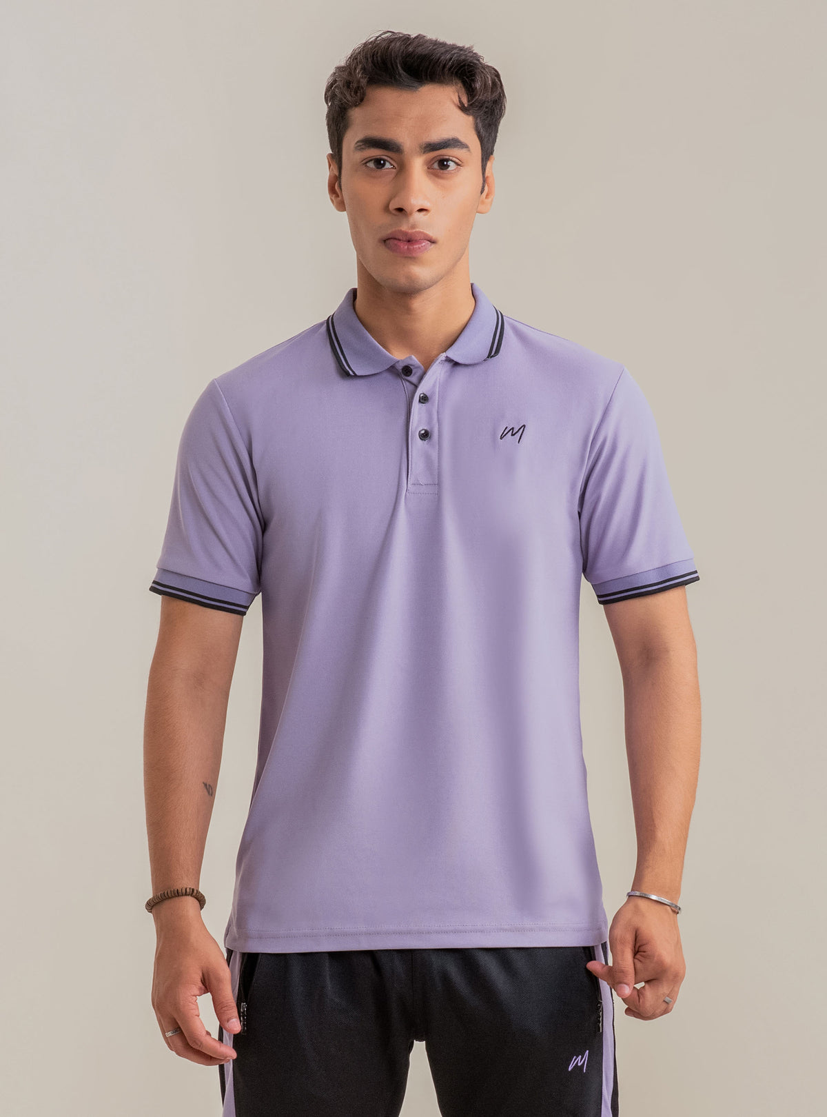 Thistle Purple Polo Shirt