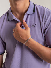 Thistle Purple Polo Shirt