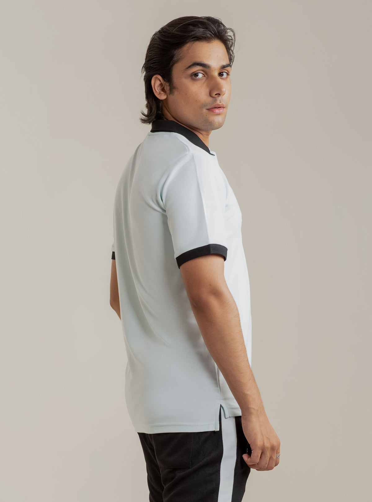 X Ice Blue Polo Shirt
