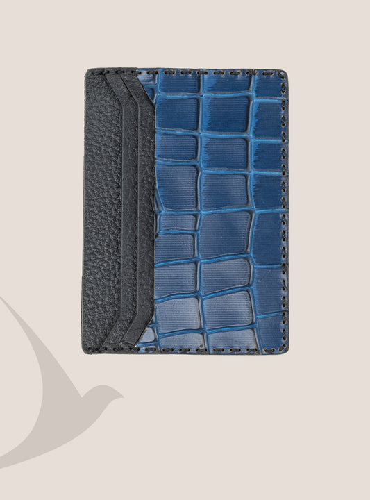 Aquamarine snake (card holder)